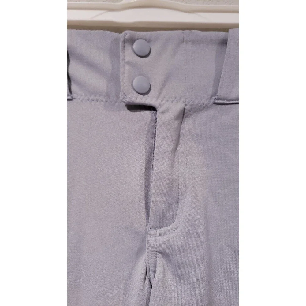NIKE LongBall Grey Piped Long Hemmed Baseball Softball Pants Mens Size XL